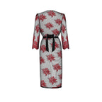 Obsessive Redessia Red Lacy Kimono - image 4