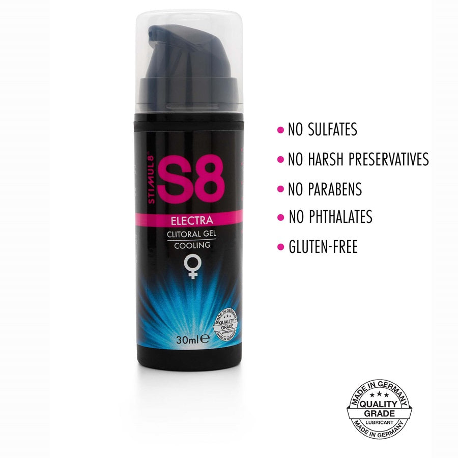 S8 Electra Clitoral Stimulating Gel 30ml Δευτερεύουσα εικόνα προϊόντος