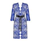 Obsessive Cobaltess Lace Kimono