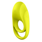 Satisfyer Spectacular Duo vibrating penis ring Yellow