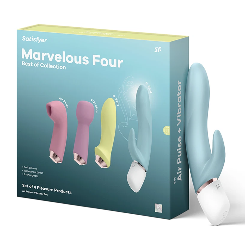 Satisfyer Marvelous Four Gift Box set with four Vibrators Κύρια εικόνα προϊόντος