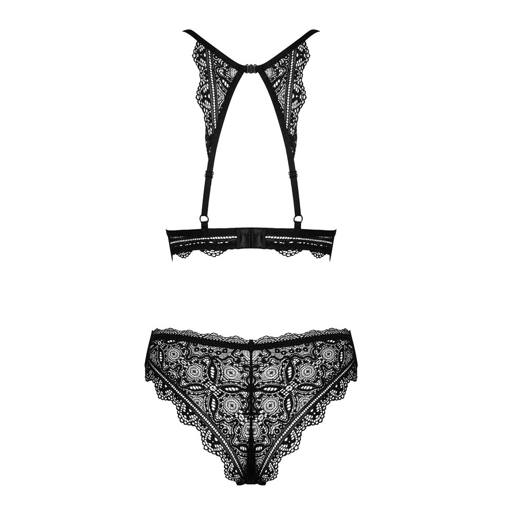 Obsessive Lacy Renelia Bra with Thong Secondary image