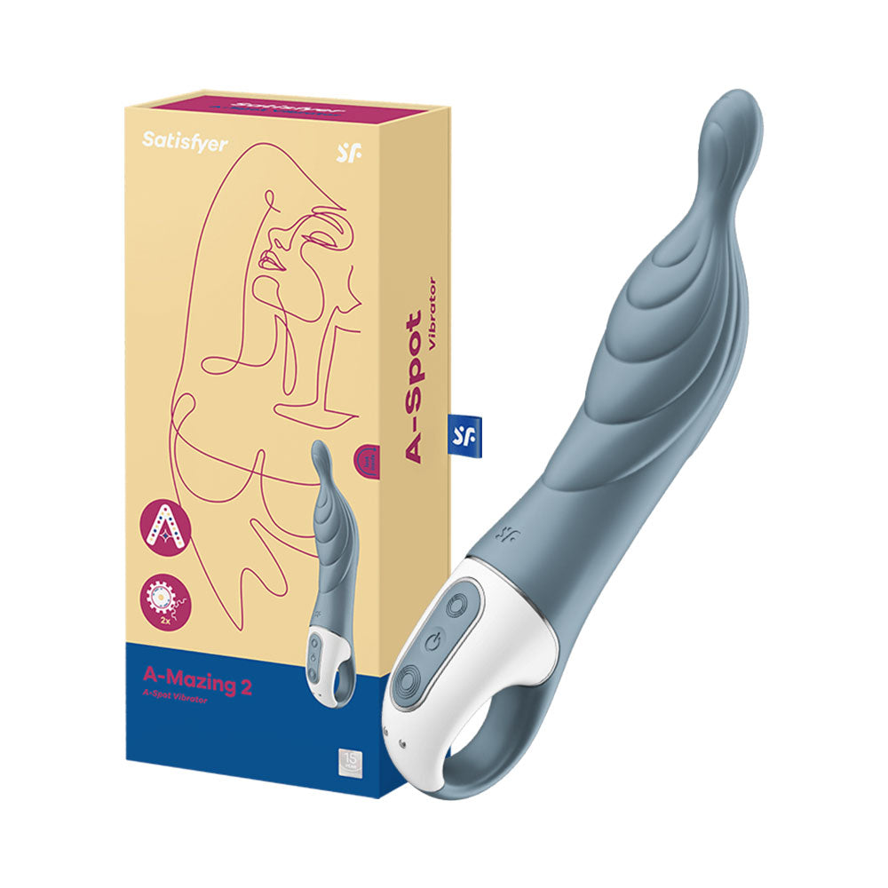 Satisfyer A-Mazing 2 A-Spot Vibrator Grey Κύρια εικόνα προϊόντος