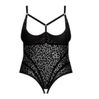 Obsessive Plus Size Jagueria Crotchless Teddy
