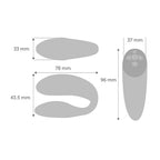 Chorus by We-Vibe Orange Couples Vibrator - image 8