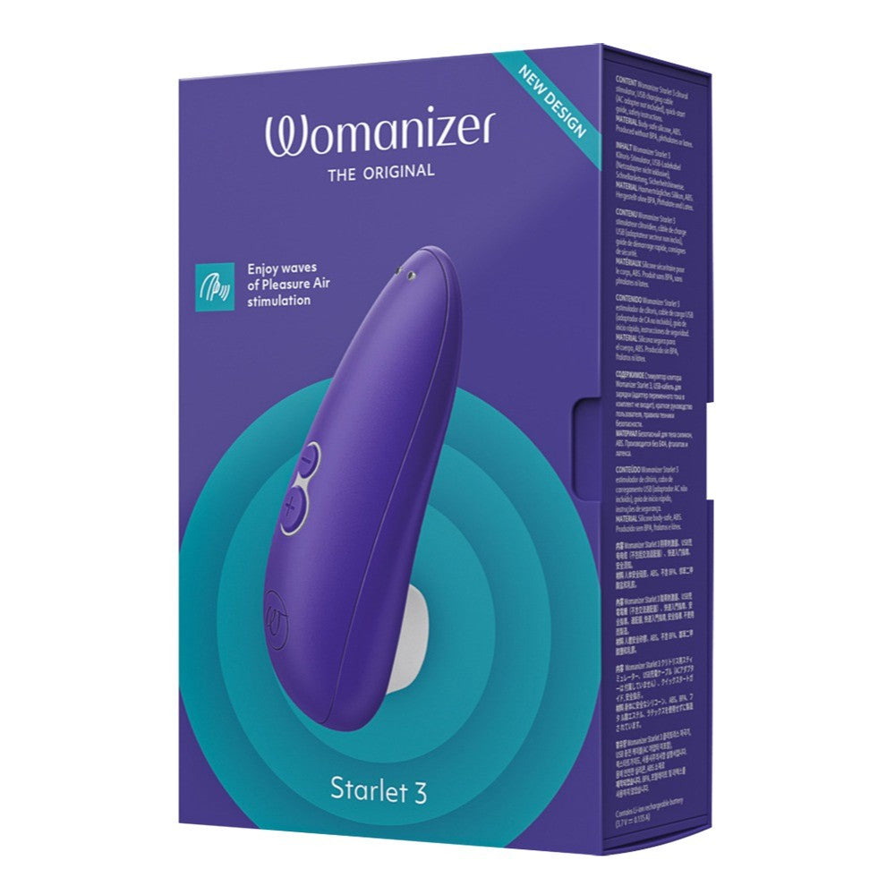 Womanizer Starlet 3 Clitoral Sucking Vibrator Blue Δευτερεύουσα εικόνα προϊόντος
