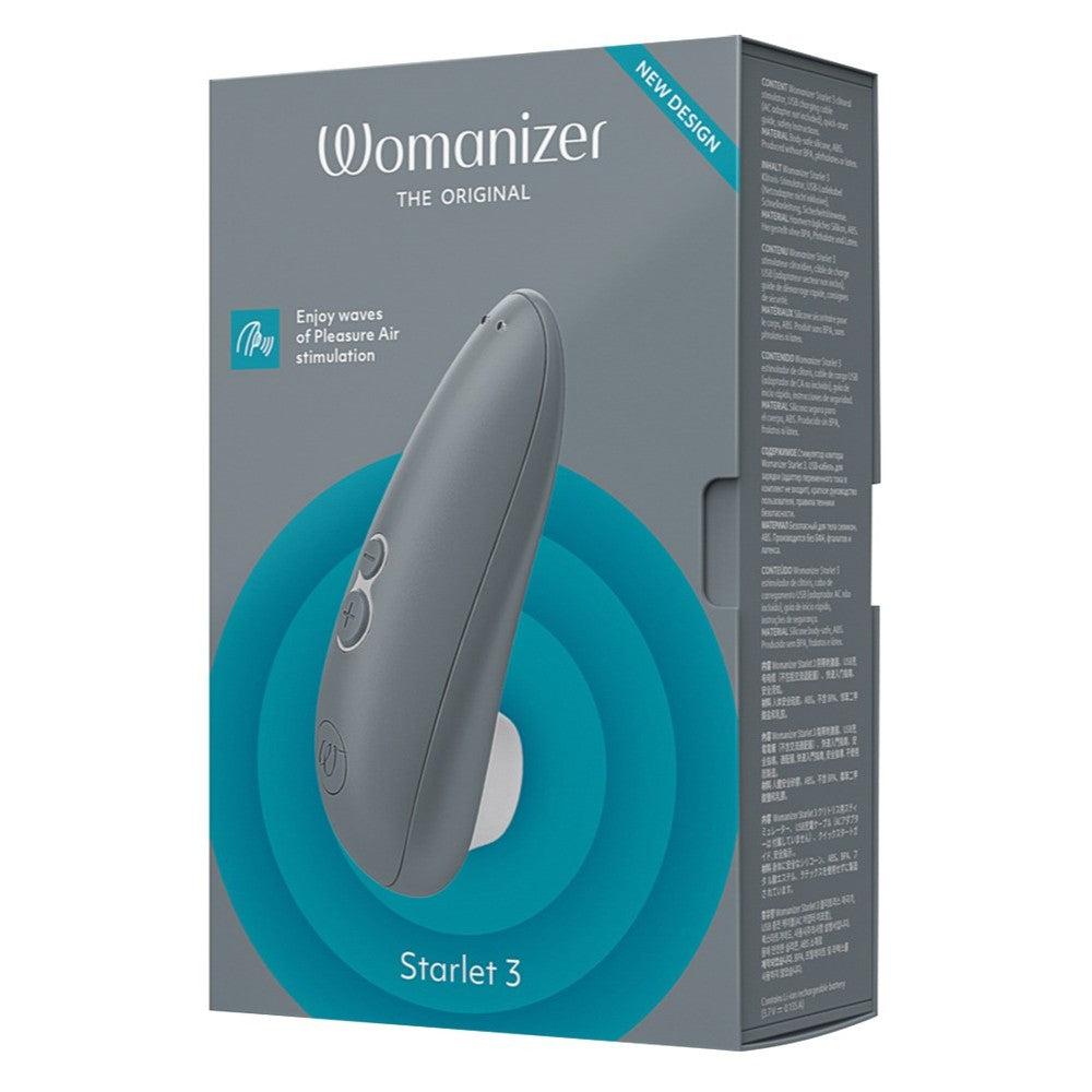 Womanizer Starlet 3 Clitoral Sucking Vibrator Grey Δευτερεύουσα εικόνα προϊόντος