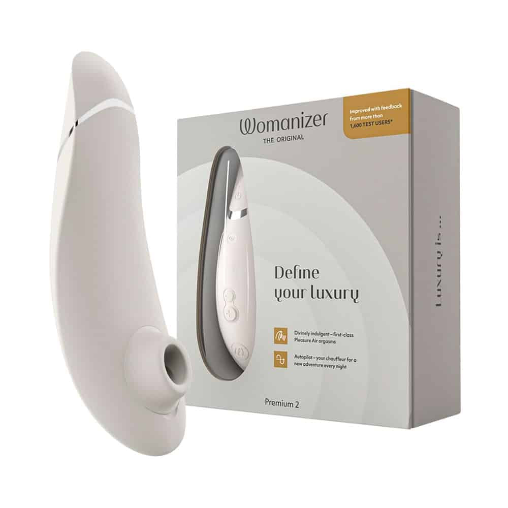 Womanizer Premium 2 Clitoral Stimulator Grey Κύρια εικόνα προϊόντος