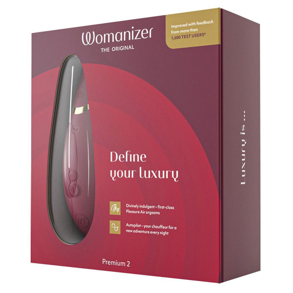 Womanizer Premium 2 Clitoral Stimulator Red - image 9