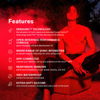 Lelo F1S V2 Male Masturbator Metallic Red - image 8