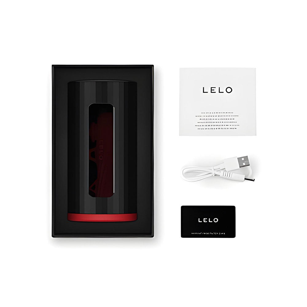 Lelo F1S V2 Male Masturbator Metallic Red - image 6