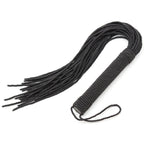 Naughty Toys Black Rope Spanking flogger whip 50 cm
