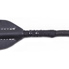 Naughty Toys Round Head Leather Bondage Riding Crop 35 cm - image 4