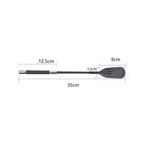 Naughty Toys Round Head Leather Bondage Riding Crop 35 cm - image 3