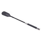 Naughty Toys Round Head Leather Bondage Riding Crop 35 cm - image 2