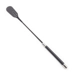 Naughty Toys Round Head Leather Bondage Riding Crop 45 cm