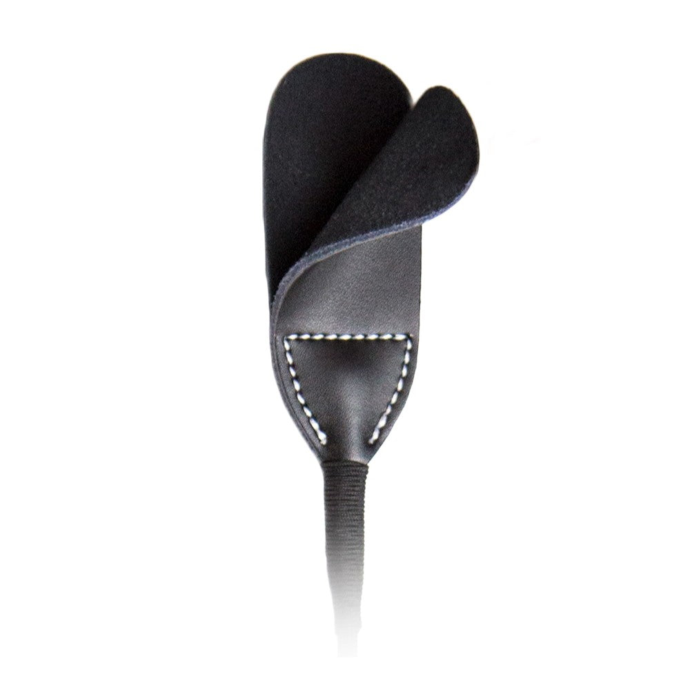 Naughty Toys Long Round Head Leather Bondage Riding Crop 65 cm - image 4
