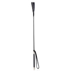 Naughty Toys Long Round Head Leather Bondage Riding Crop 65 cm - image 8