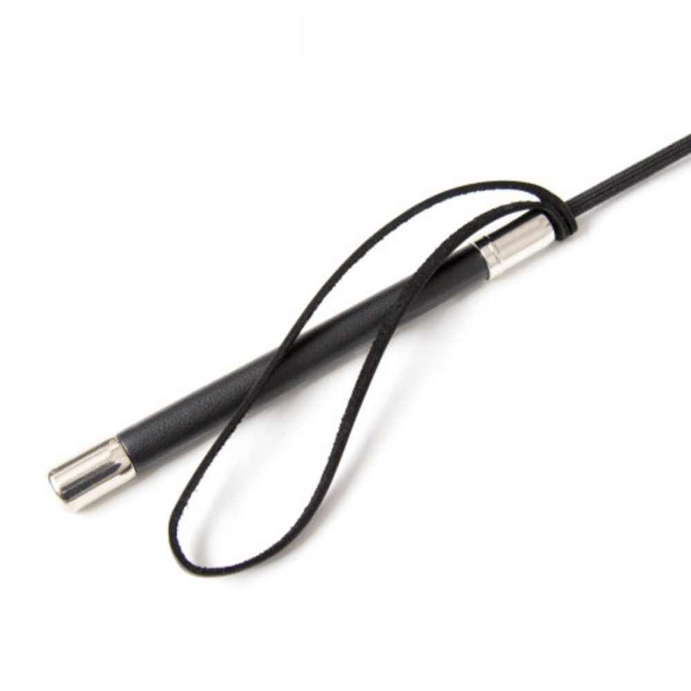 Naughty Toys Black heart shape bdsm crop 60 cm - image 3