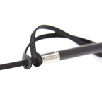 Naughty Toys Black heart shape bdsm crop 60 cm - image 5