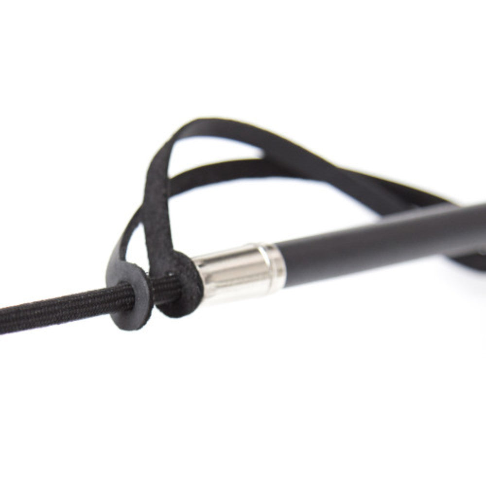 Naughty Toys Black heart shape bdsm crop 60 cm - image 5