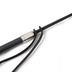 Naughty Toys Black heart shape bdsm crop 60 cm - image 6