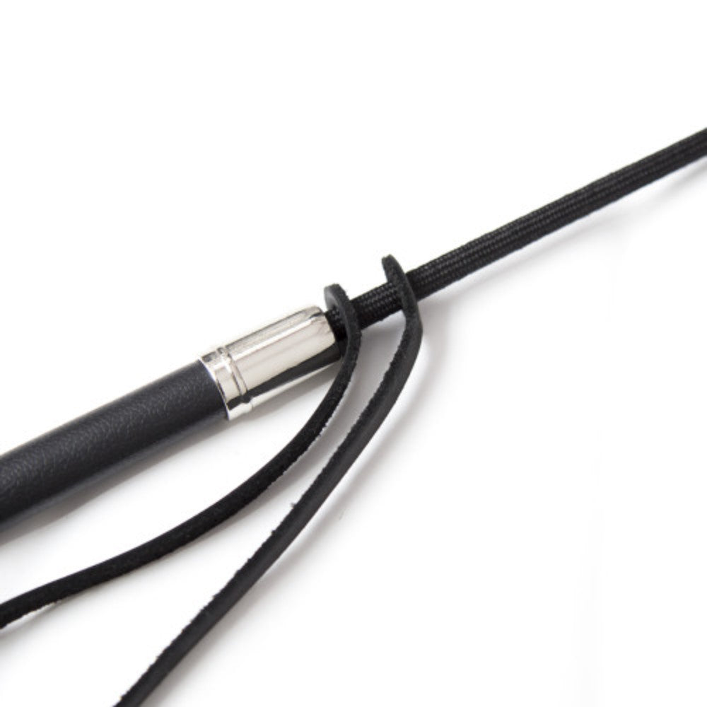 Naughty Toys Black heart shape bdsm crop 60 cm - image 6