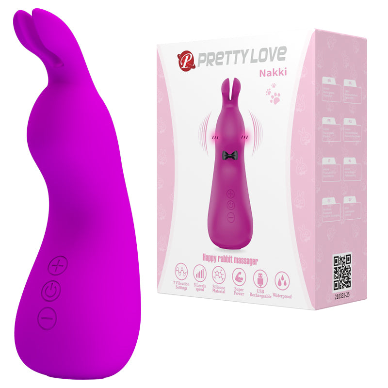 Pretty Love Nakki Happy Rabbit massager stimulator Vibrator