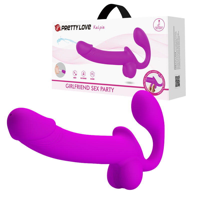 Pretty Love Kelpie ejaculating dildo strapless Strap-On