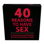 40 Reasons to Have Sex