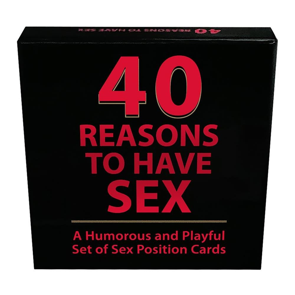 40 Reasons to Have Sex