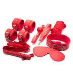 TOYBOX Midnight Seduction Red BDSM set 7 accessories