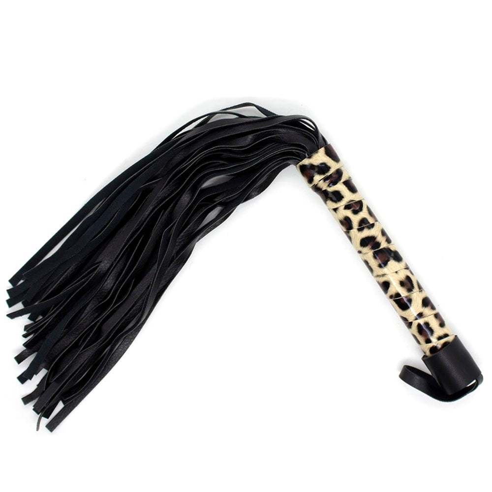 Leopard Master and Slave Bondage set with 8 toys - image 4