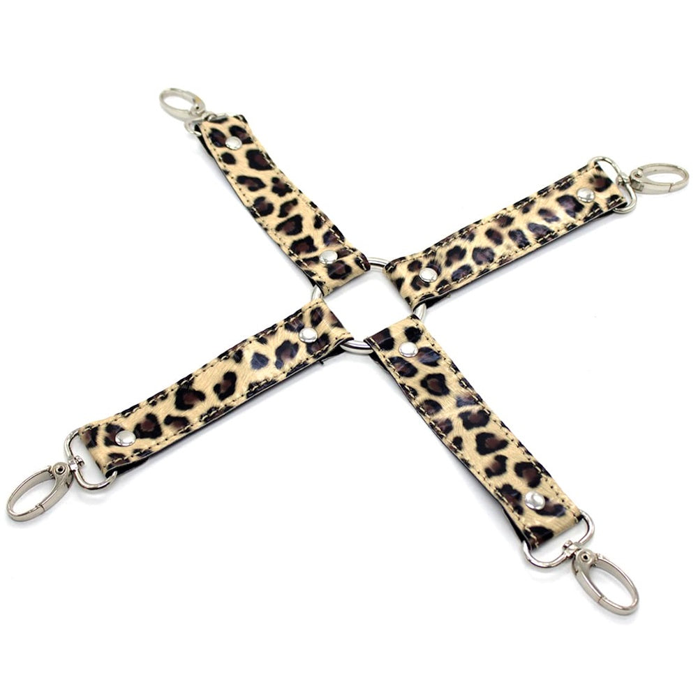 Leopard Master and Slave Bondage set with 8 toys - image 9