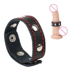 Naughty Toys Adjustable Leather Cock Ring - image 4