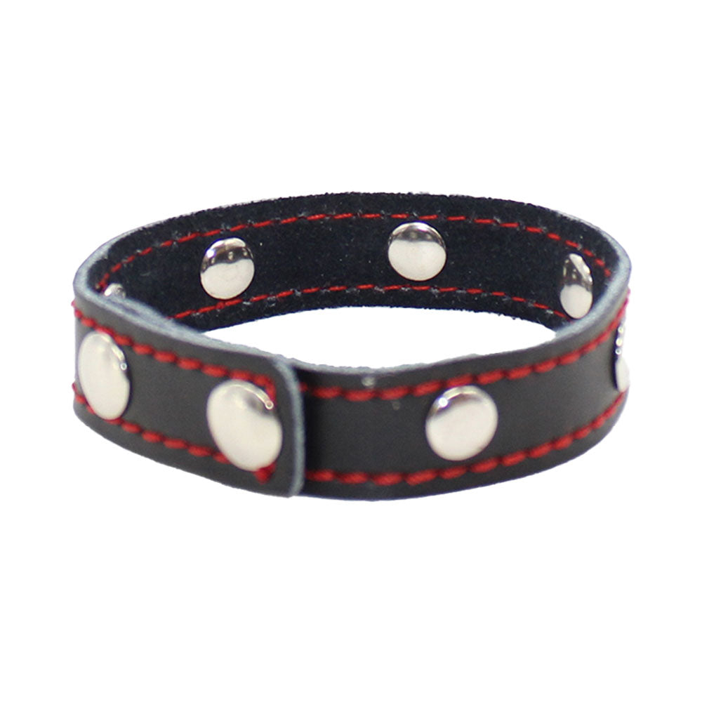 Naughty Toys Adjustable Leather Cock Ring Κύρια εικόνα προϊόντος