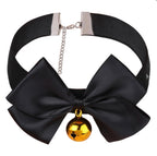 Naughty Toy Bowtie Choker with Bell - image 2