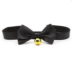 Naughty Toy Bowtie Choker with Bell