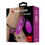 Pretty Love Wild Rabbit G-string lay-on wireless remote controlled panty vibrator