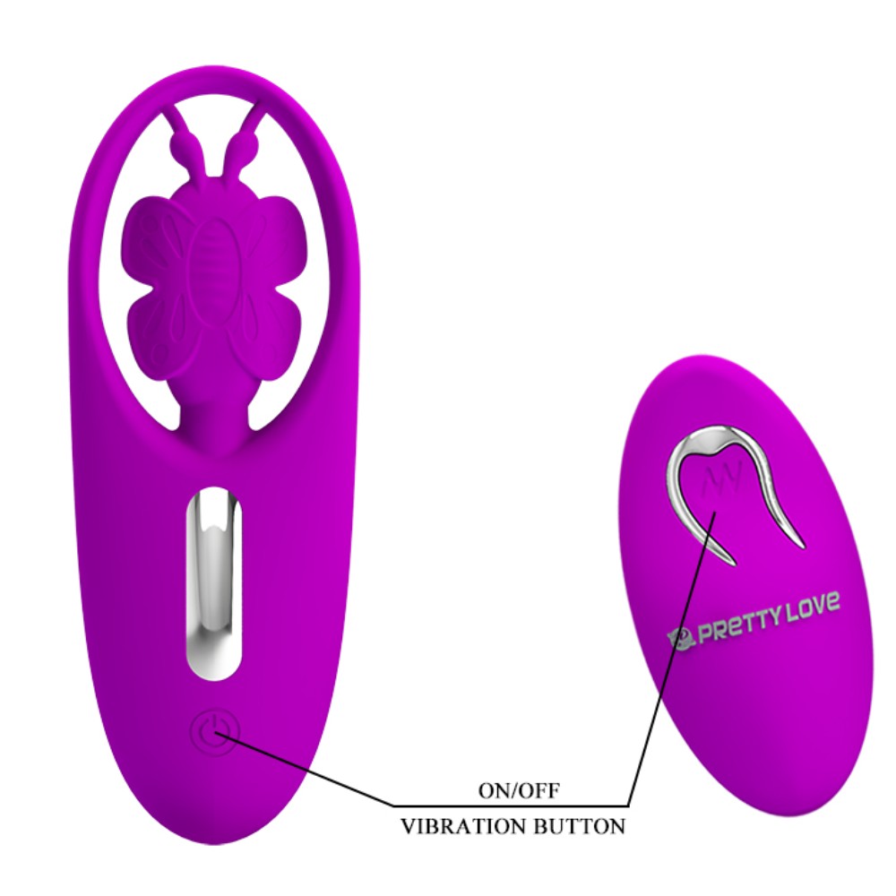 Pretty Love Dancing Butterfly G-string lay-on remote controlled vibrator