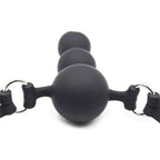 Silicone Anal plug Mouth gag - image 6
