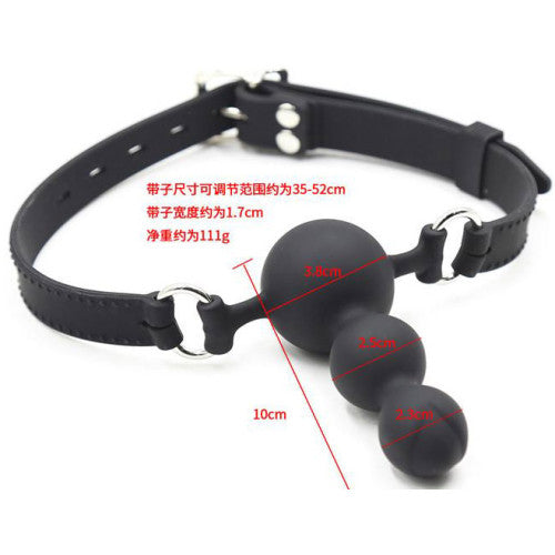 Silicone Anal plug Mouth gag - image 5