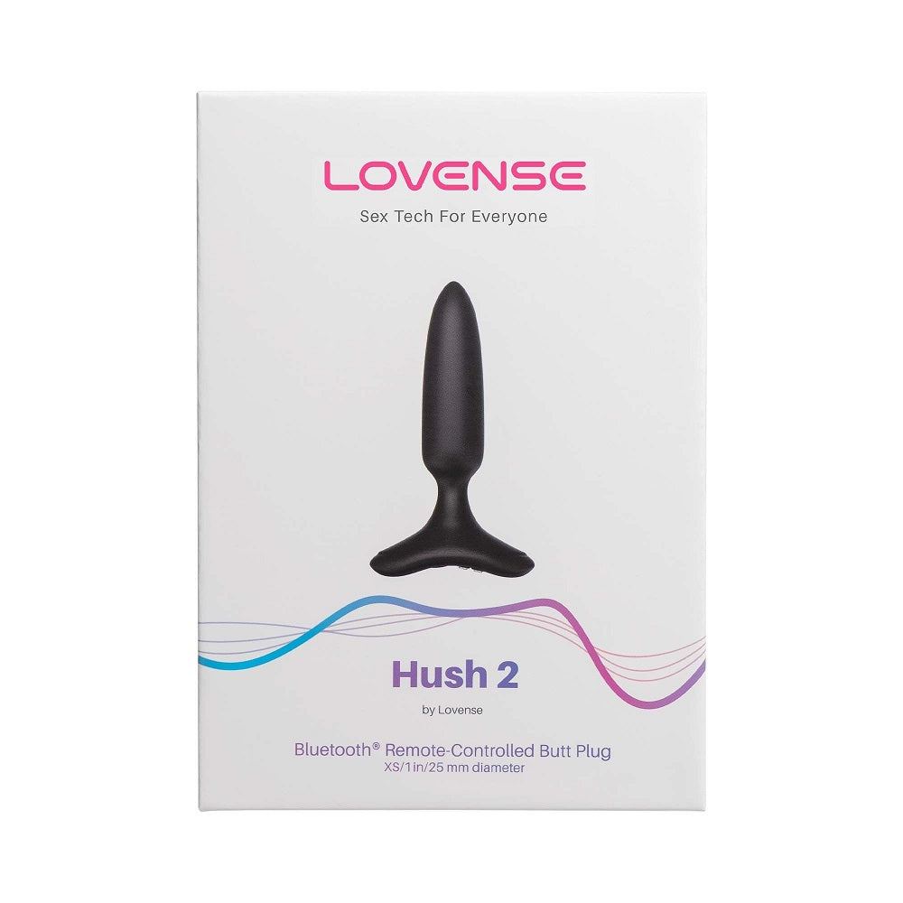 Lovense Hush 2 Butt Plug XS 25 mm