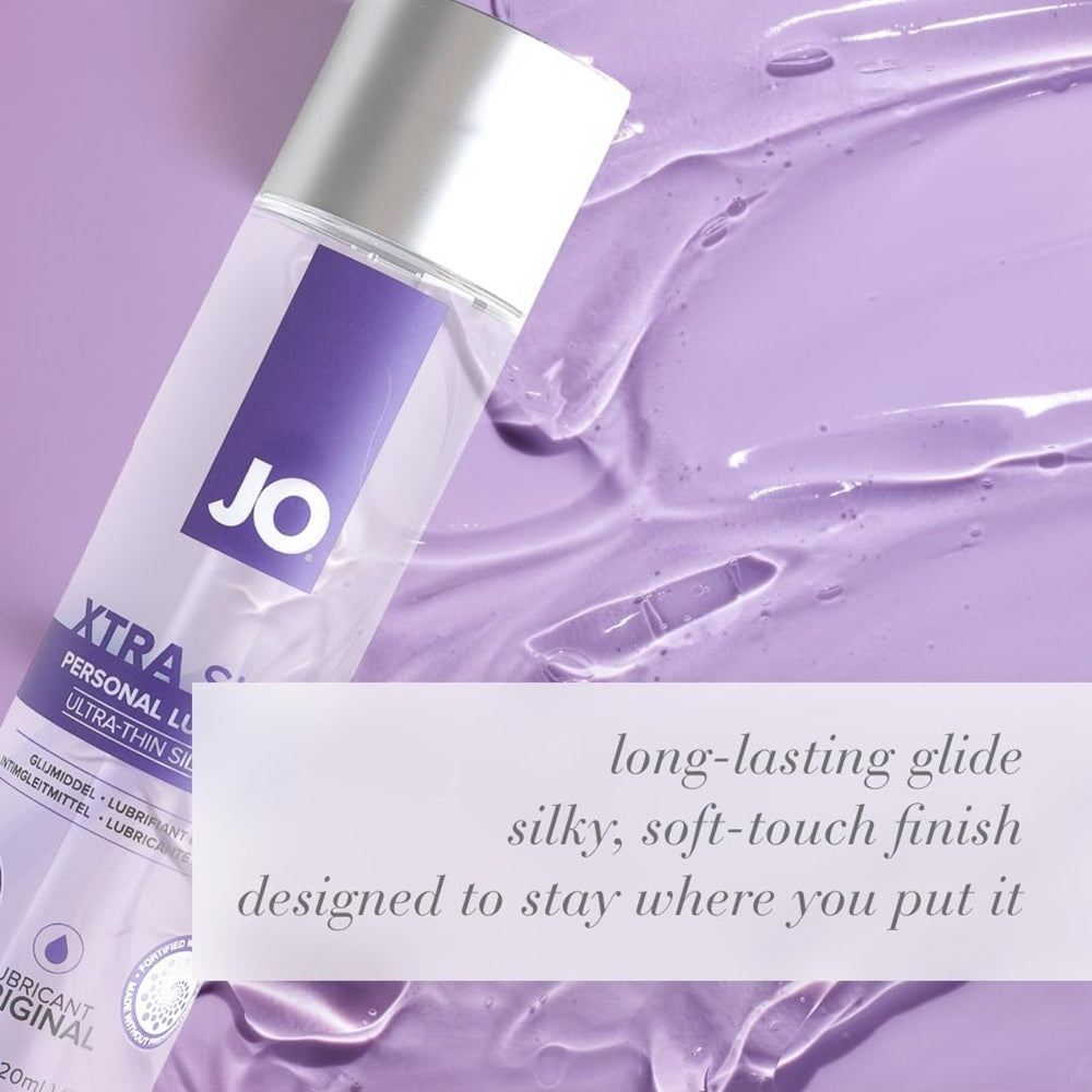 System JO Xtra Silky Thin Silicone Lubricant 120ml