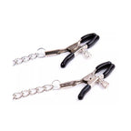 Silicone Ball gag with chained nipple clamps - image 4