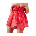 Red Transparent Babydoll Skirt - image 3