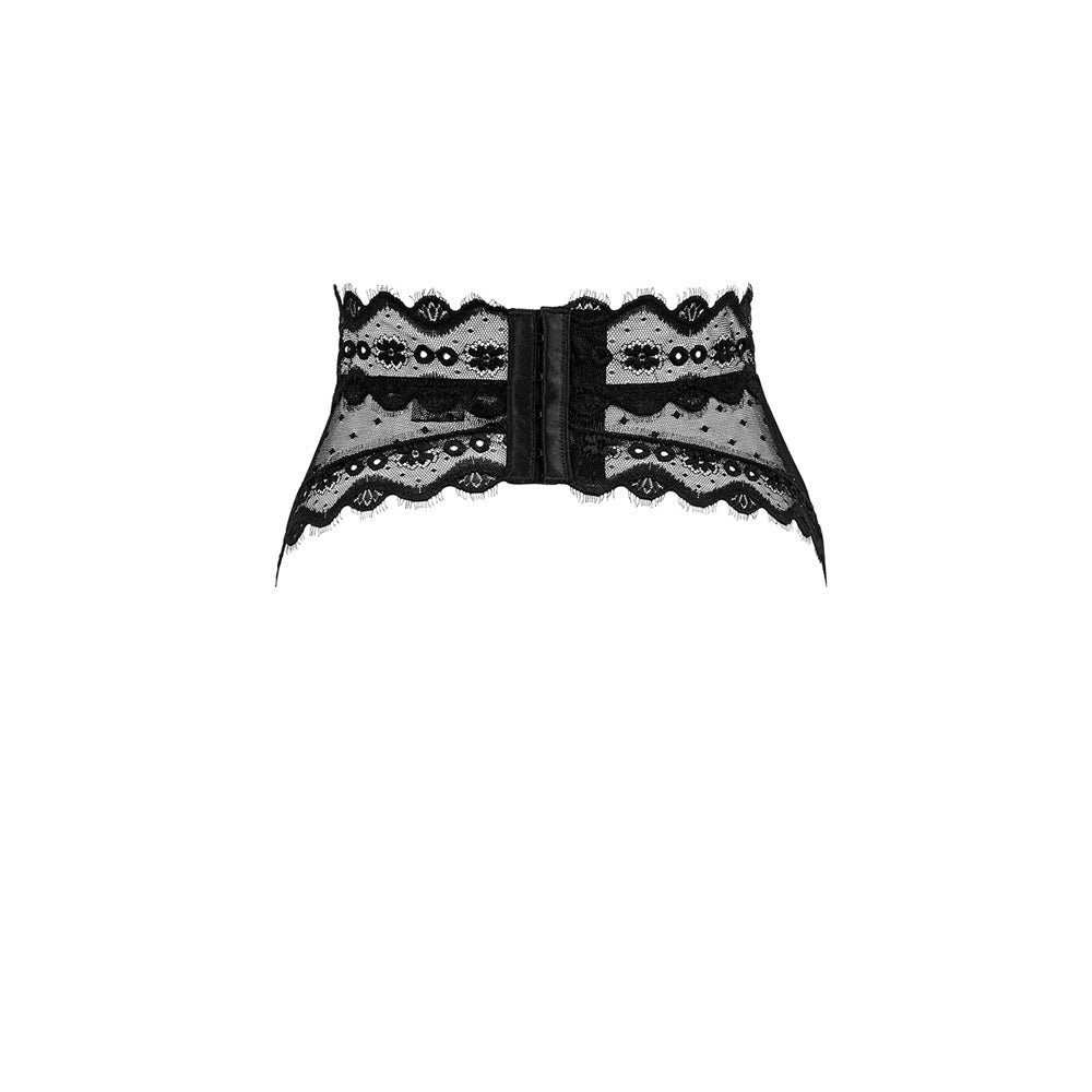 Obsessive Passionate garter belt with a sensual cut Secondary image