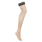 Obsessive Sensual stockings with feminine lace trim