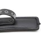 Naughty Toys ONE SIZE leather adjustable Wrist Cuffs BLACK - image 5