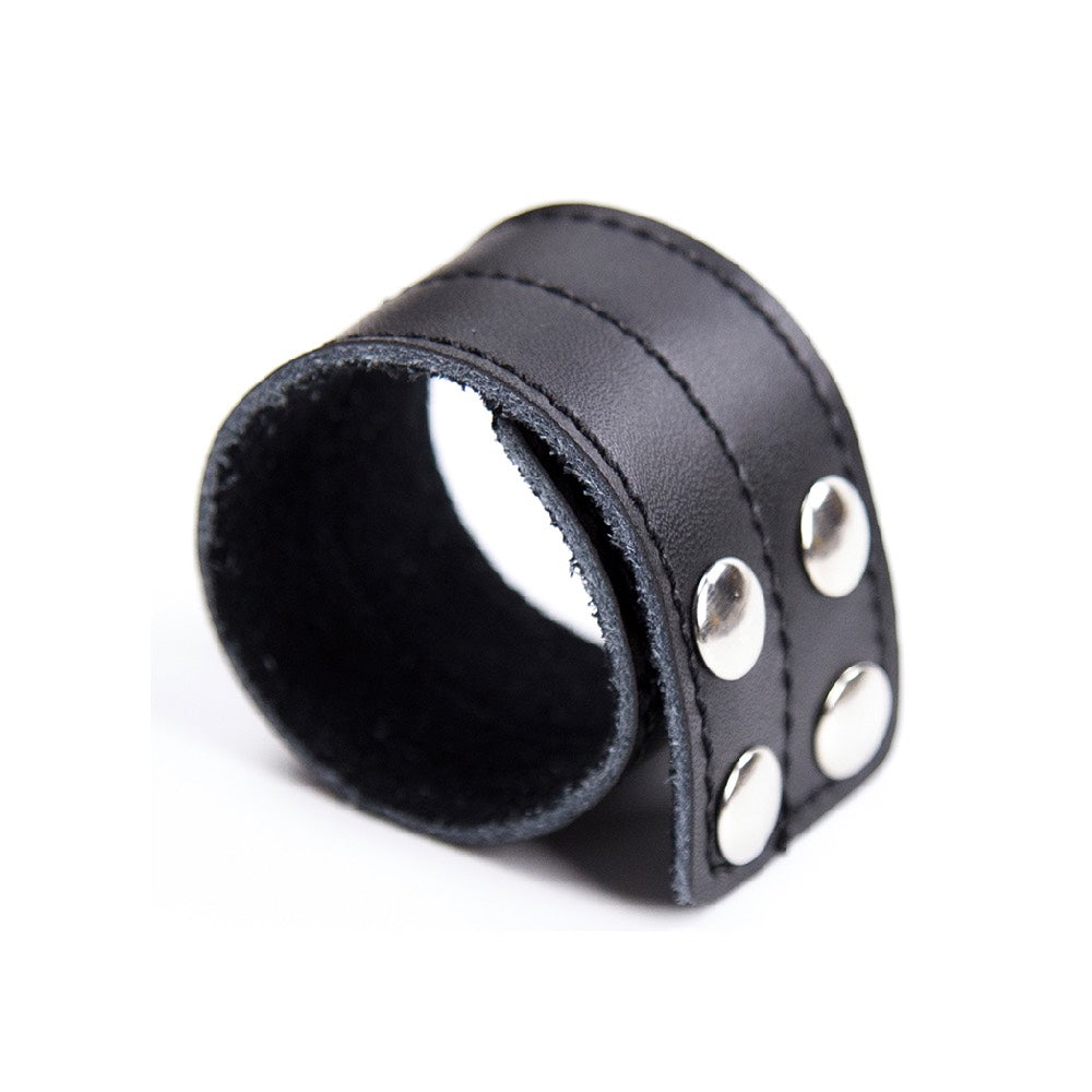 Naughty Toys Buckled adjustable leather Cock Ring - image 4